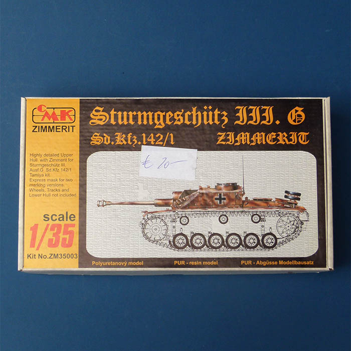 Sturmgeschütz, Sd.Kfz 142/1, CMK Zimmerit, Bausatz