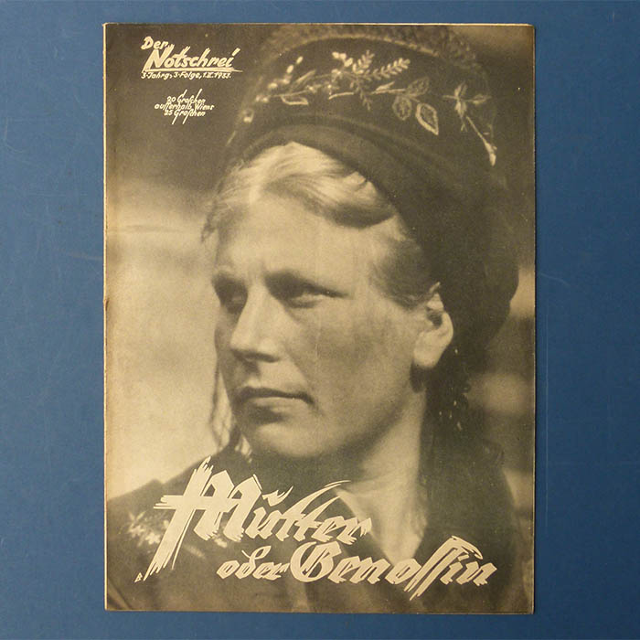Der Notschrei, Mutter oder Genossin, Zeitschrift, 1933