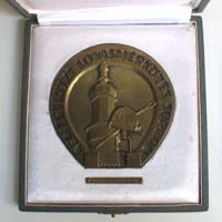 gr. Medaille / Plakette, Pferde- u. Reitsport, Sopron