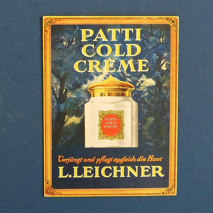 Werbesteher, Patti Cold Créme, L. Leichner