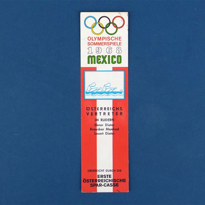 Olympische Sommerspiele 1968 Mexico, Lesezeichen