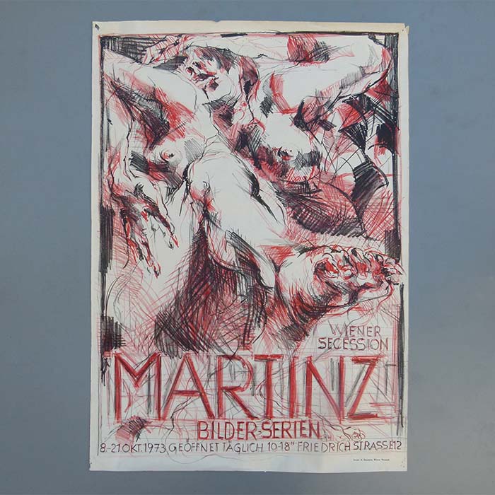 Martinz / Bilder Serien, Wiener Secession, Plakat, 1973