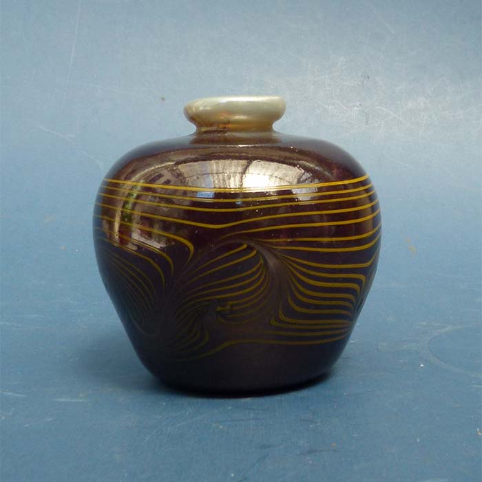 Vase, Glashütte Eisch, Frauenau, signiert, 1979
