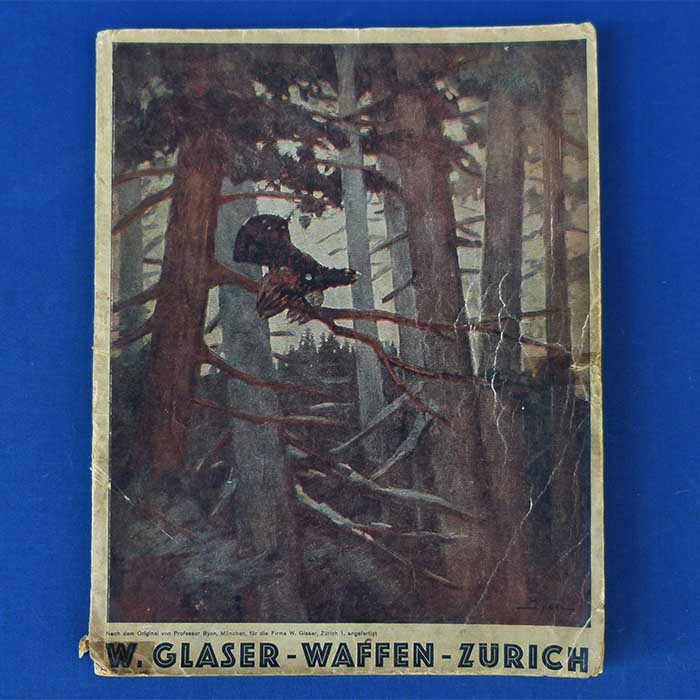 W. Glaser, Waffen - Katalog, Zürich, 1930