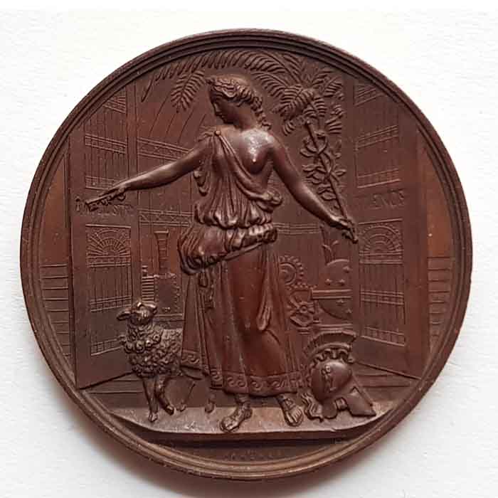 London Intern. Exhibition 1884, Medaille