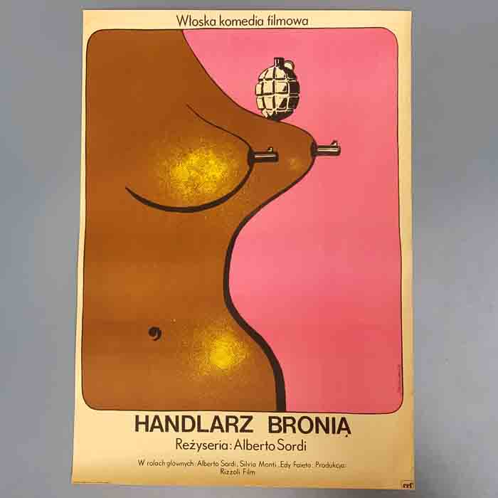 Handlarz Bronia, Filmplakat, Original, 1974