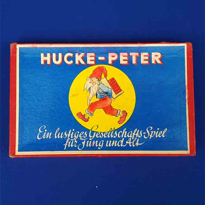 Hucke-Peter, Gesellschaftsspiel, um 1930