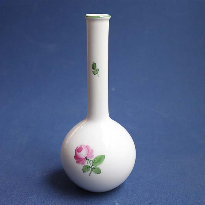 Vase, Augarten Wien, Porzellan, Wiener Rose