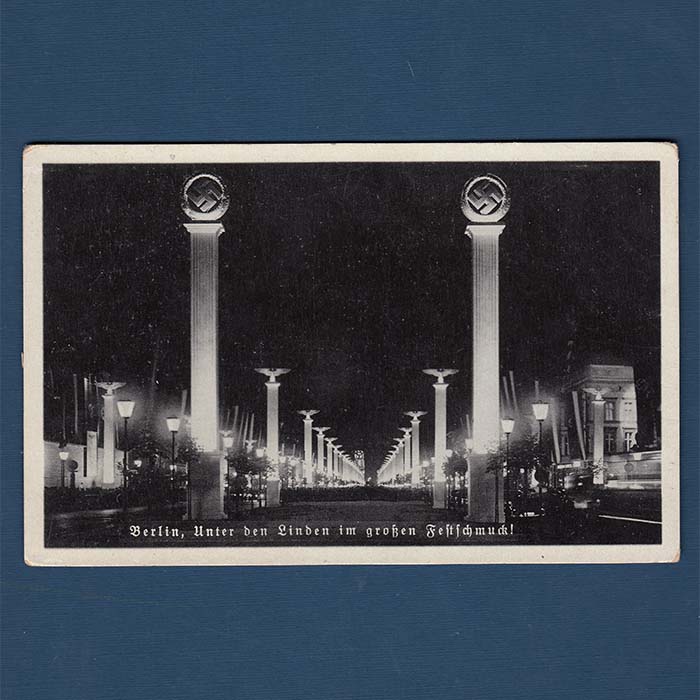 Berlin, Unter den Linden, Ansichtskarte