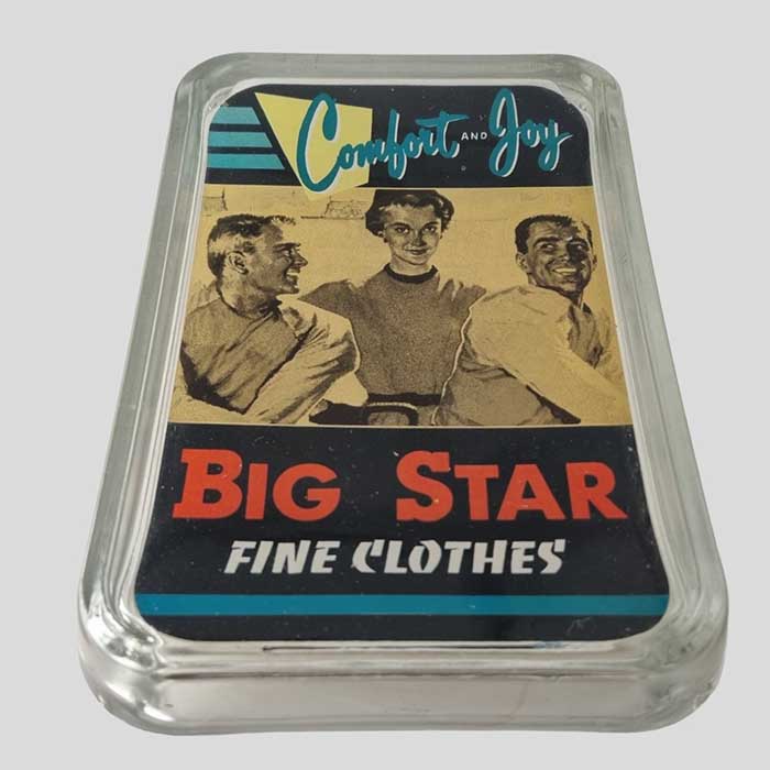 Big Star Fine Clothes, Zahlteller, USA, 50er Jahre