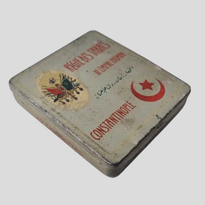 De L'Empire Ottoman, Regie des Tabacs, Zigarettendose