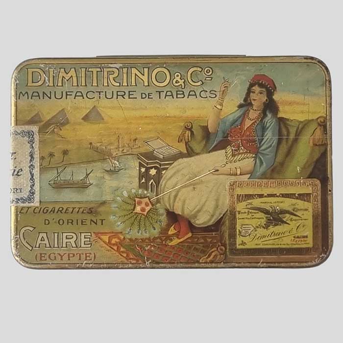 Dimitrino & Co., 25 Cigarettes Luxor, Blechdose