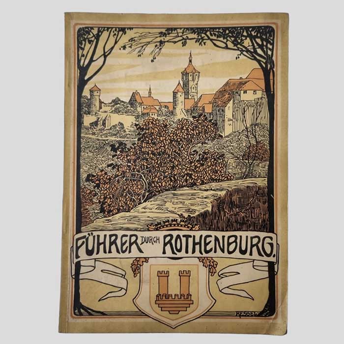 Führer durch Rothenburg, A. Schnizlein, um 1910