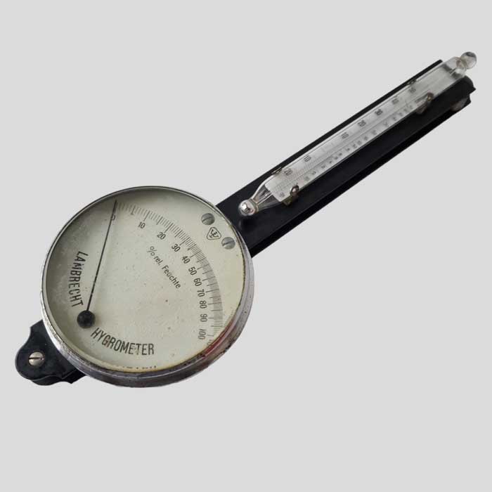 Lambrecht Hygrometer, Instrument, Luftfeuchigkeit