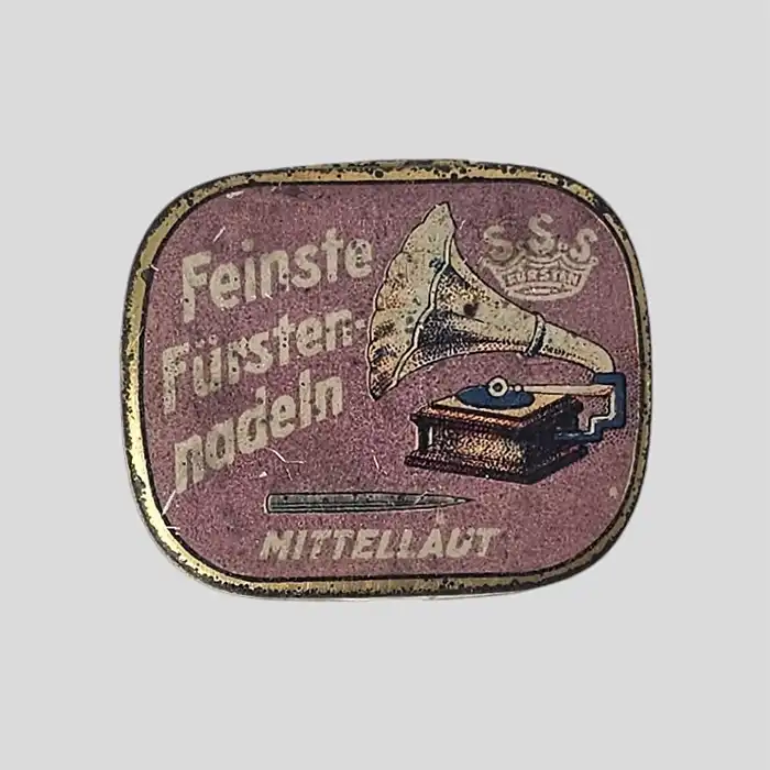 Feinste Fürsten-Nadeln, Grammophon-Nadeln