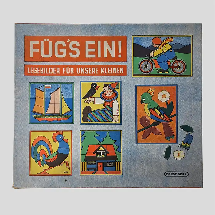 Füg's Ein - Legebilder, Forst-Spiel, um 1935