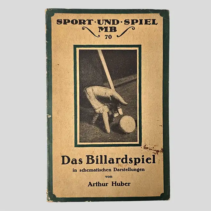 Das Billardspiel, Regeln, Arthur Huber