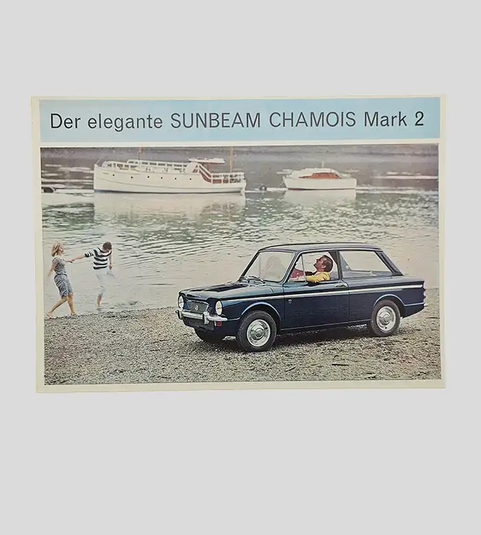 Sunbeam Chamois Mark 2, Autoprospekt