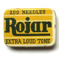 Rojar Extra Loud Tone, Grammophonnadel-Dose
