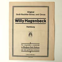 Willy Hagenbeck, Groß-Raubtier-Schau & Circus