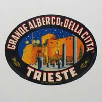 Grande Albergo e Della Citta, Trieste, Hotel-Label