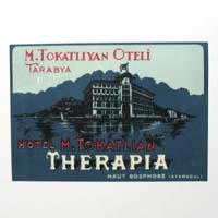 Therapia, Hotel M. Tokatlian, Haut Bosphore, Stambul