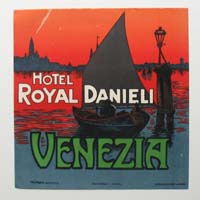 Hotel Royal Danieli, Venezia, Italien, Label
