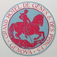 Grand Hotel de Genes, Genova, Italien