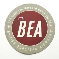 BEA - British European Airways, Label