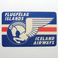 Iceland Airways, Flugfelag Island, Fluglinie, Label