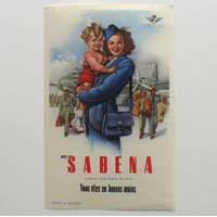 Sabena - Lignes Aeriennes Belges, Fluglinie, Label