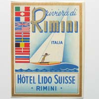 Hotel Lido Suisse, Rimini, Italien, Hotel-Label