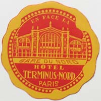 Hotel Terminus-Nord, Paris, Frankreich, Hotel-Label