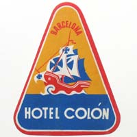 Hotel Colón, Barcelona, Spanien, Hotel-Label