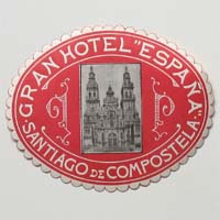 Gran Hotel Espana, Santiago de Compostela, Spanien