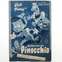 Pinocchio, Illustrierter Film-Kurier, 1952