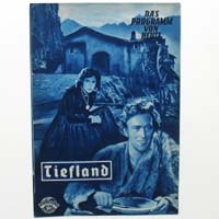 Tiefland, Leni Riefenstahl, Filmprogrammheft, 1954
