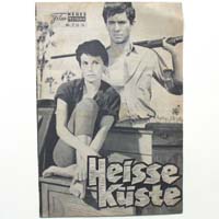 Heisse Küste, Filmprogrammheft, A. Perkins, 1958