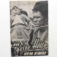 Die gelbe Hölle von Kwai, Filmprogramm, 1959