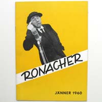 Ronacher, Programmheft, Hugo Wiener, 1960