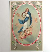Maria Himmelfahrt, Engel, Ansichtskarte