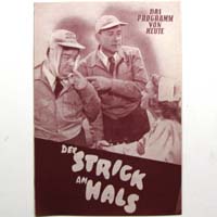 Der Strick am Hals, Abbott & Costello, Filmprogramm