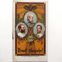 Postbüchel für das Jahr 1909, Kaiser Franz Joseph
