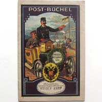 Postbüchel für das Jahr 1915, Oldtimer-Motiv