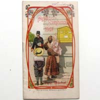 Postbüchel für das Jahr 1907