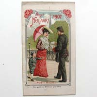 Postbüchel für das Jahr 1907