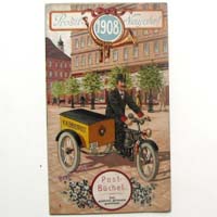 Postbüchel für das Jahr 1908