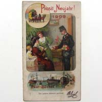 Postbüchel für das Jahr 1909