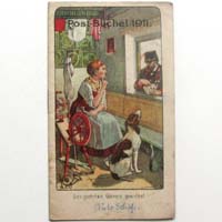 Postbüchel für das Jahr 1911