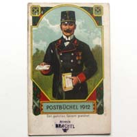 Postbüchel für das Jahr 1912